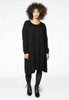 Pullover dress WOOL - black - #1