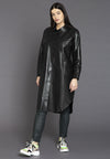 Blouse-jacket LEATHER - black - #5