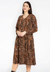 Robe avec fermeture éclair BOADress with zipper BOA - brown - #2