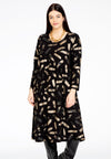 Dress with pleats GRACE - black - #2