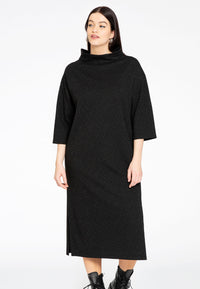 Dress turtle neck STELLA - black - #2
