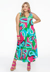 Dress Swing BATIK - green - #2