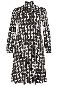 Dress cut-out collar BETA - black - #4