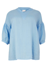 Tunic V-neck - light blue - #4