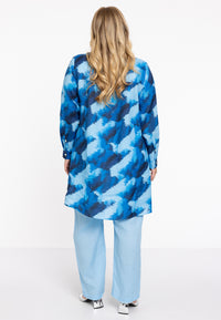 Blouse tape SKY - blue - #3