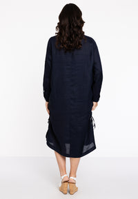 Blouse dress - blue - #3