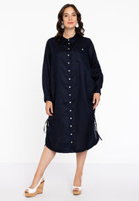 Blouse dress - blue - #2