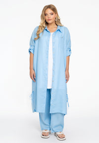 Blouse dress - light blue - #5