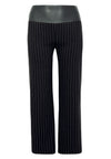 Trousers waistband PINSTRIPE - black - #4
