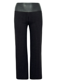 Trousers waistband PINSTRIPE - black - #4