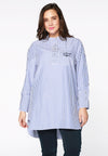 Blouse stripe - blue - #1