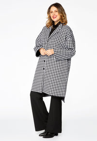 Jacket PIED DE POULE - black - #1