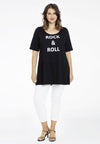 Tunic flare Rock & Roll - black - #1