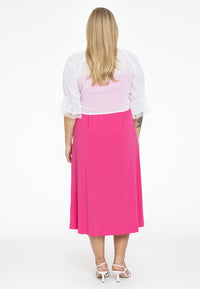 Shrug with lace VOILE - white - #3
