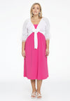 Shrug with lace VOILE - white - #2