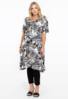 Dress A-line zip JARDIN - white - #2
