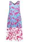 Sleeveless maxi-dress St. TROPEZ - blue - #4