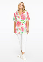 Tunic flare buttoned ALLIUM - white  - #2