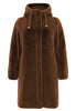 Parka faux fur - mid brown - #3