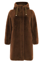 Parka faux fur - mid brown - #3