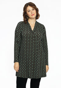 Tunic wide bottom BARONNE - black - #1