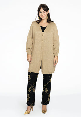 Cardigan GOLD LUREX - gold - #1