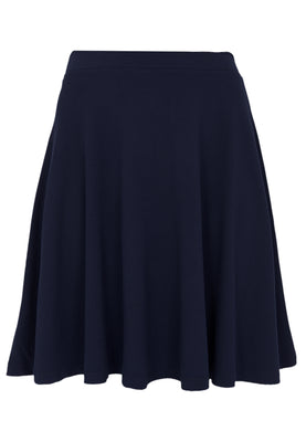 Skirt half circle DIAGONAL - blue - #2