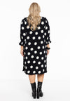 Dress puff sleeve DAISY - black - #3