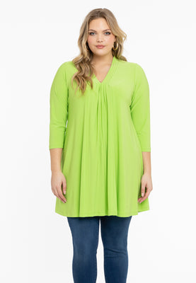 Tunic wide bottom DOLCE - bright green - #1