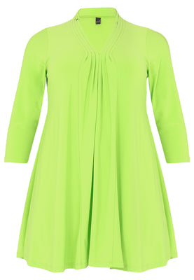 Tunic wide bottom DOLCE - bright green - #4