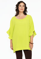 Blouse batwing sleeve - green  - #1