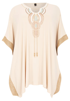 Kaftan studs DOLCE - light brown - #4