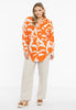 Blouse oversized PALM TREE - orange  - #2