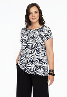 Shirt wide SEA LEAF - black  - #1