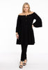 Tunic frill neck DOLCE - black  - #4