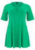 Tunic wide bottom strings DOLCE - green  - #4