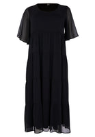 Dress long VOILE - black  - #4