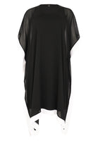 Dress square VOILE - black  - #4