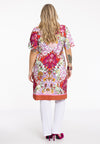 Tunic Grandad collar ROCCO - red - #3