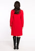 Dress A-line Double Volant DOLCE - red  - #3