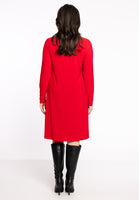 Dress A-line Double Volant DOLCE - red  - #3