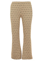 Broek Bootleg DIAMONDS - light brown - #3