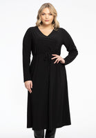 Wrap dress DOLCE - black  - #1