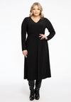 Wrap dress DOLCE - black 