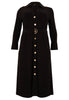 Dress Buttoned Long DOLCE - black  - #4