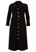 Dress Buttoned Long DOLCE - black  - #4