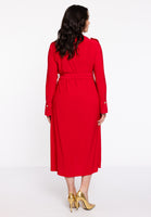 Dress Buttoned Long DOLCE - red  - #3