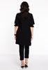 Tunic wide bottom GEMMI - black  - #3