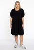 Dress puff sleeve DOLCE - black  - #2