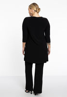 Tunic wide bottom cutout DOLCE - black  - #3